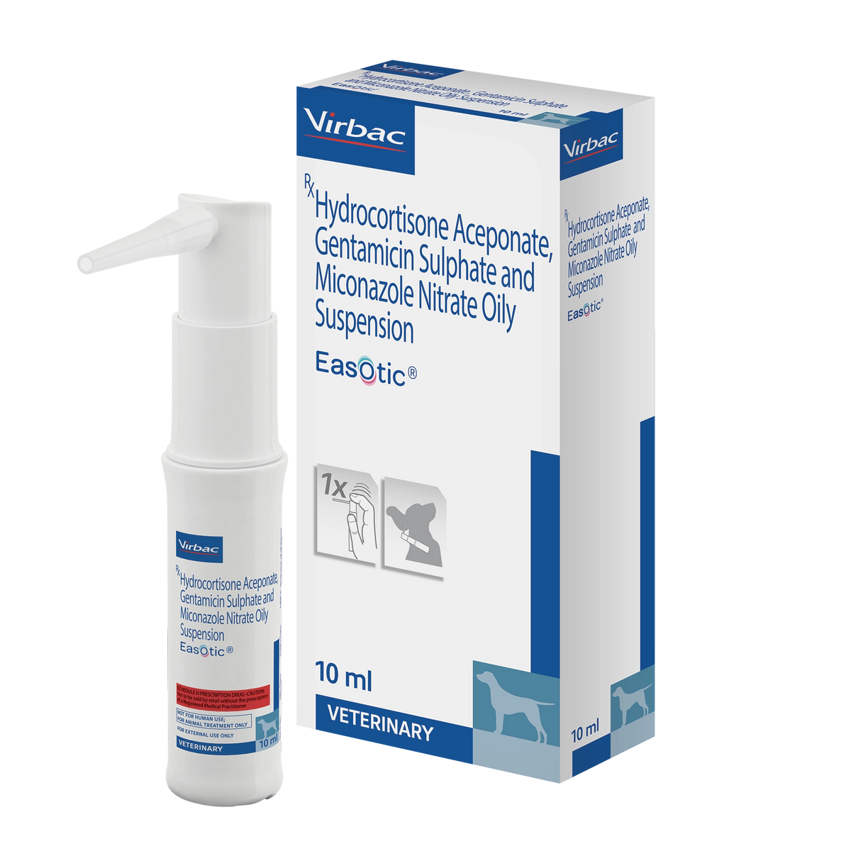 Virbac Easotic Ear Drops (10ml)