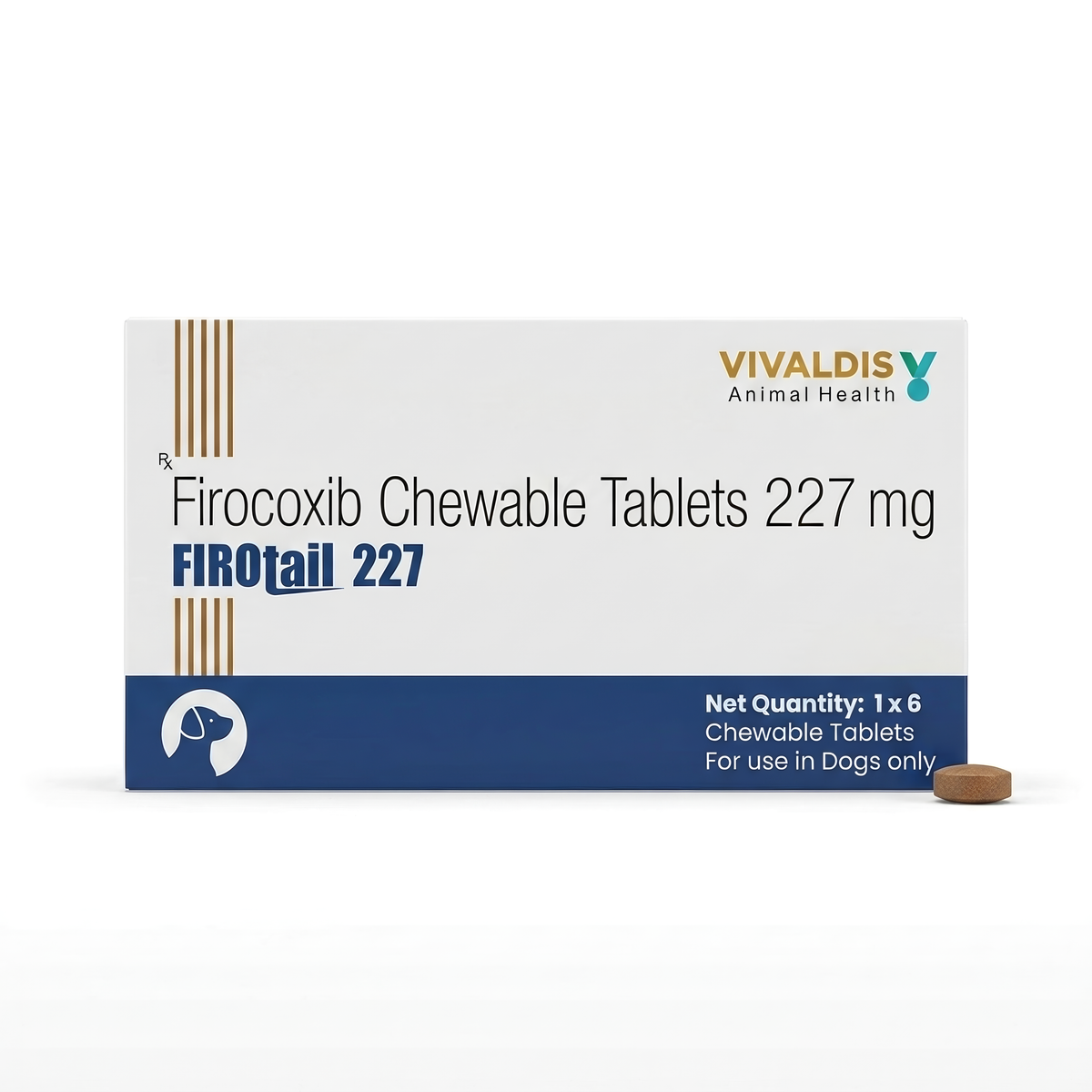 Vivaldis Firotail for Dogs (6 Tablets)
