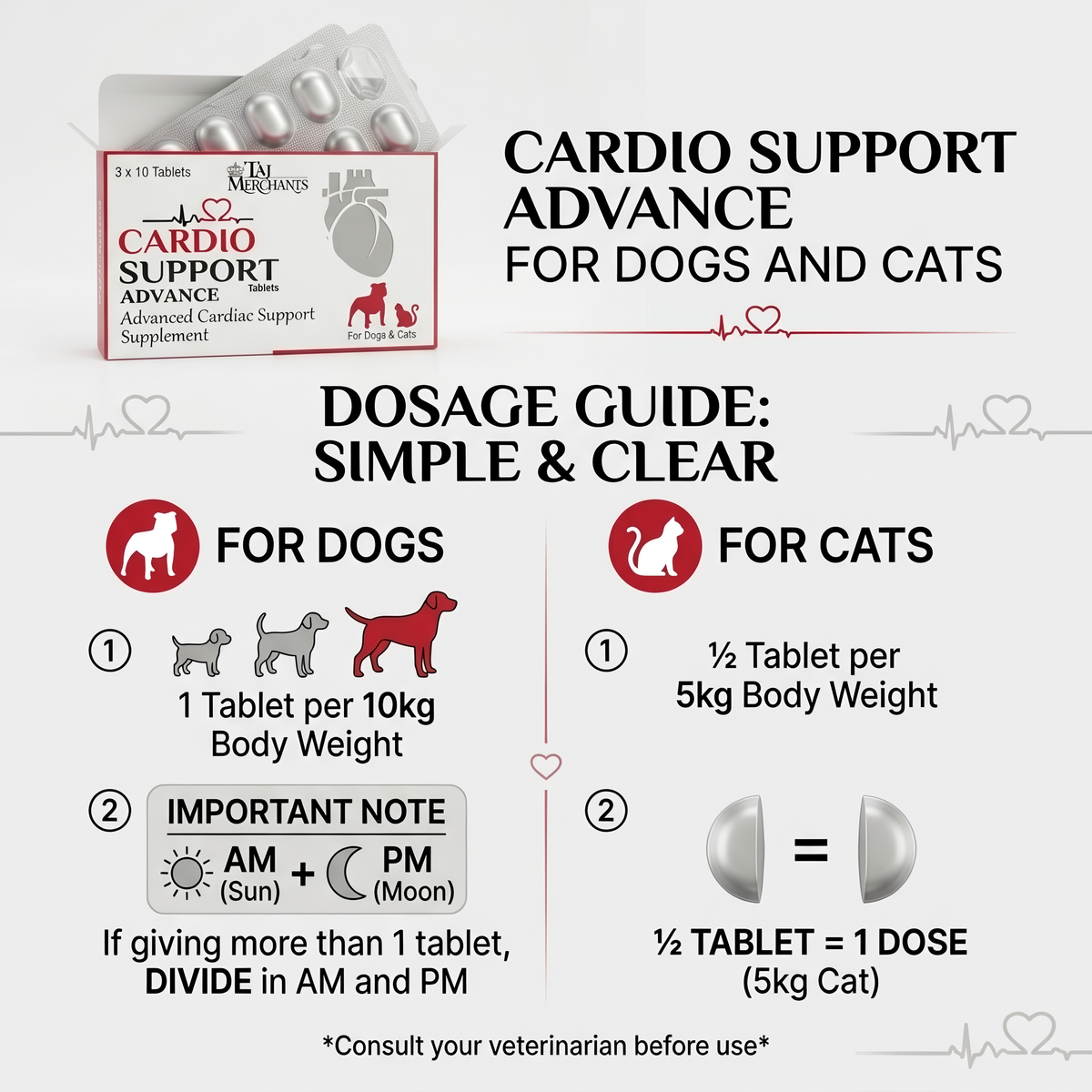 Vetina Cardio Support Advance (30 Tablets)