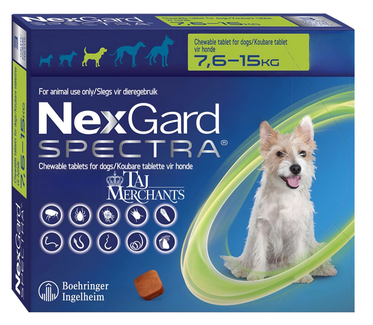 Nexgard Spectra (7.5-15 kg)