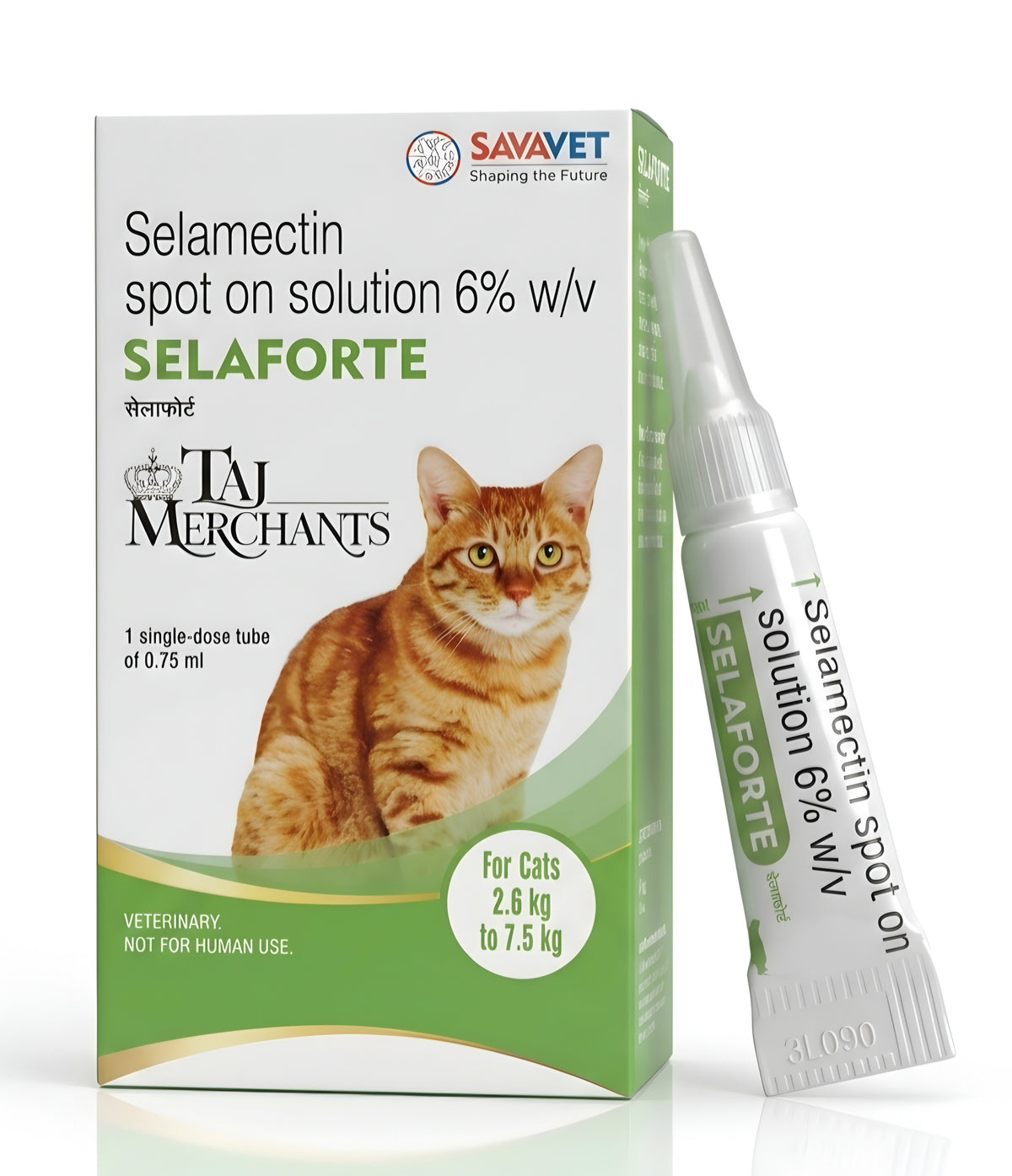 Savavet Selaforte Spot on for Cats (2.6 - 7.5 kg)