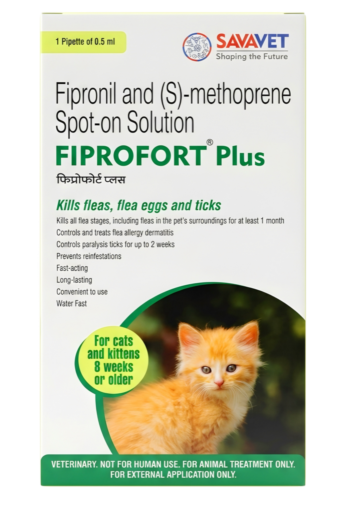 Savavet Fiprofort Spot on for Cats