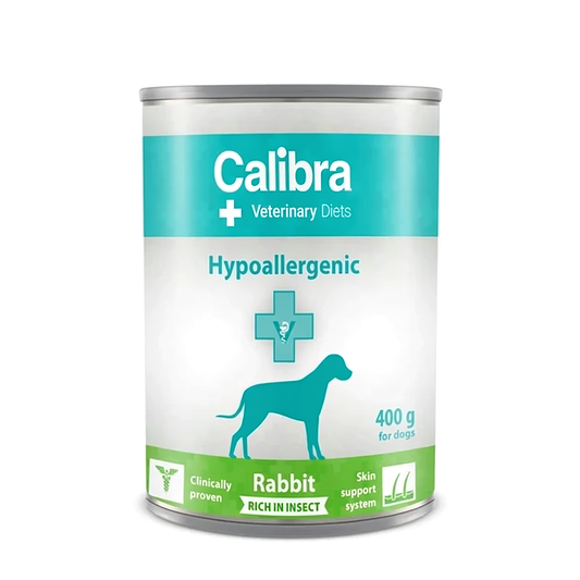 Calibra Hypoallergenic Rabbit and Insect Wet food for Dogs