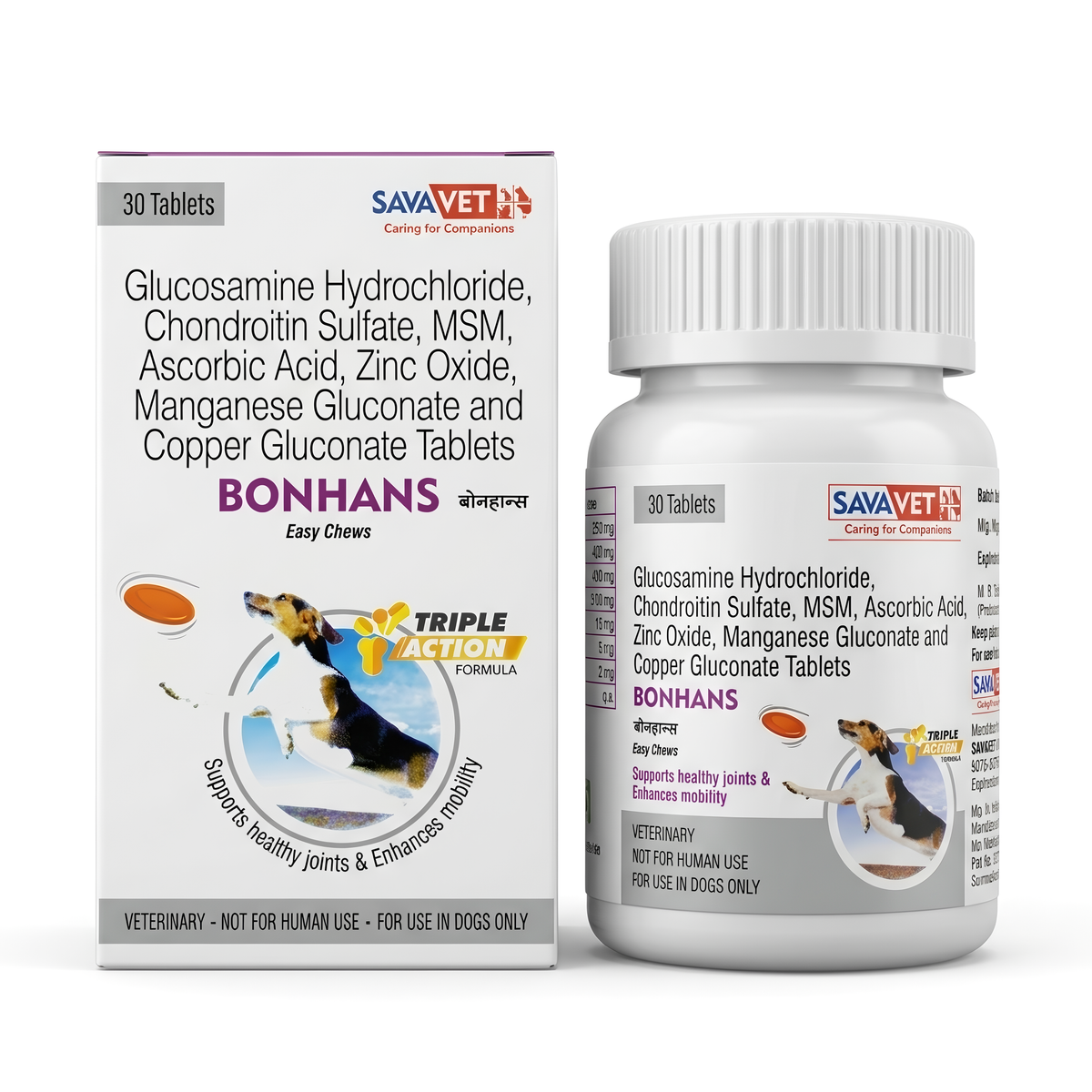 Savavet Bonhans Tablets for Dogs and Cats