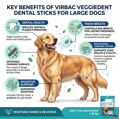 Virbac Veggiedent Large (above 30kg)