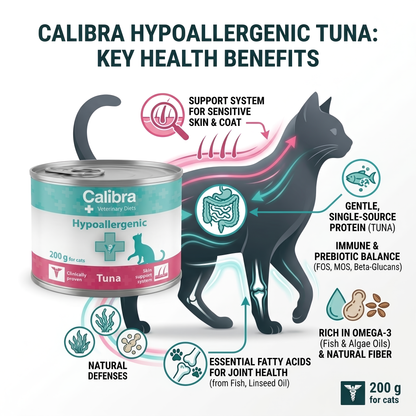 Calibra Hypoallergenic Tuna Wet food for Cats
