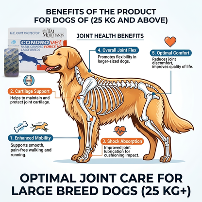 Bioberica Condrovet Force HA for Dogs (25 kg and above)