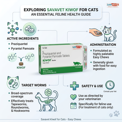 Savavet Kiwof For Cats