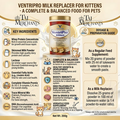 Venkys Ventripro Kitten Milk