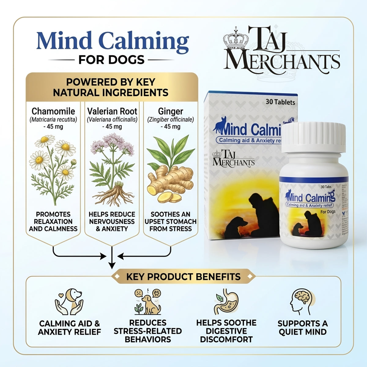 Vetina Mind Calming tablets
