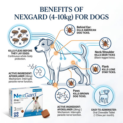 Nexgard (4-10 kg)