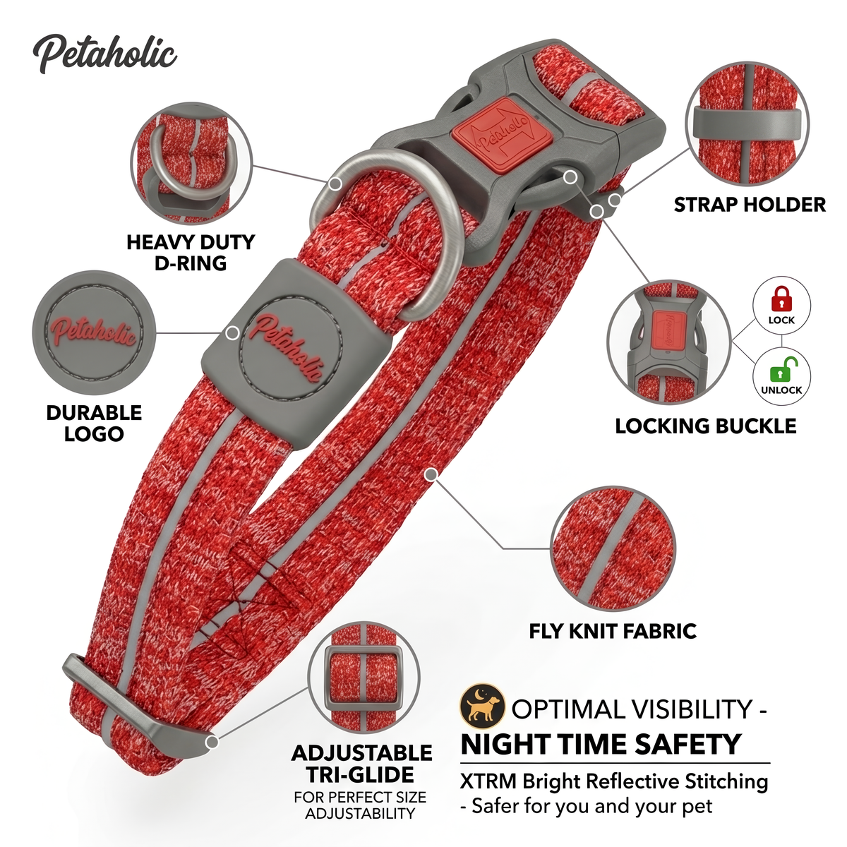 Petaholic Sports Collar