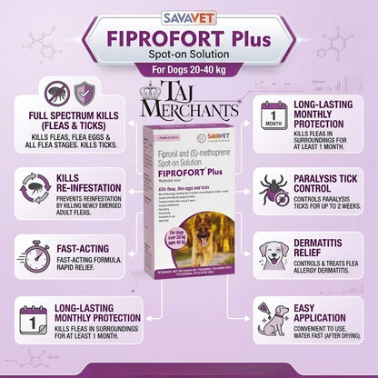 Savavet Fiprofort Spot on (20-40 kg)