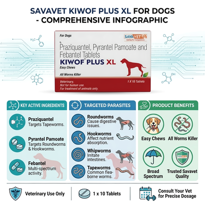 Savavet Kiwof Plus XL for Dogs