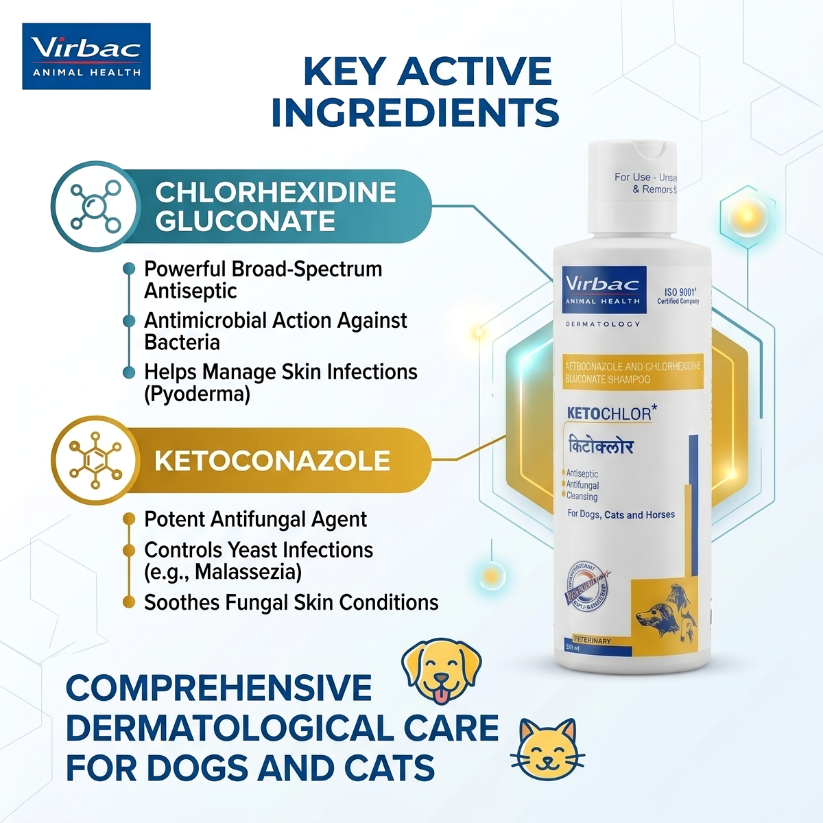 Virbac Ketochlor Shampoo