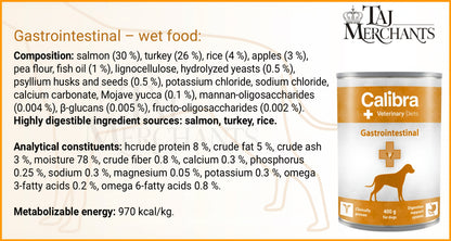 Calibra Gastronintestinal and Pancreas Wet food for Dogs