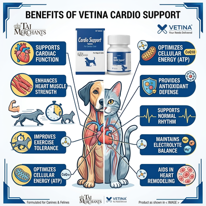 Vetina Cardio Support tablets
