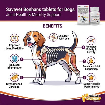 Savavet Bonhans Tablets for Dogs and Cats