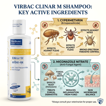 Virbac Clinar M shampoo